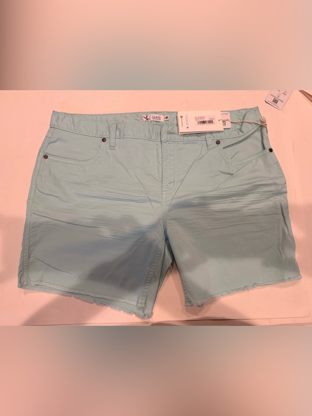 Carve Designs Women’s Light Blue Shorts